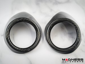 Alfa Romeo Giulia Interior Rear Air Vent Trim - Carbon Fiber - Feroce Carbon Alfa Romeo Giulia Interior Rear Air Vent Trim - Carbon Fiber - Feroce Carbon